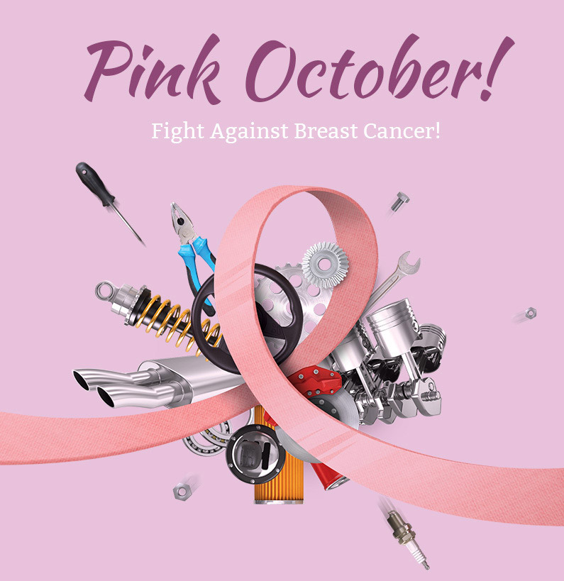 Pink October - Support Breast Cancer Awareness! | Nealey Tire & Auto