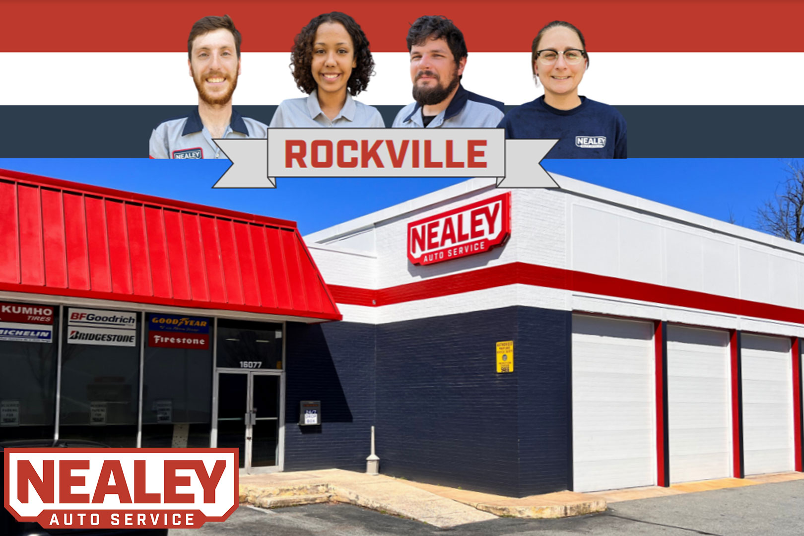 Nealey Tire & Auto - our Rockville location - Outside